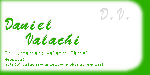 daniel valachi business card