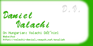 daniel valachi business card